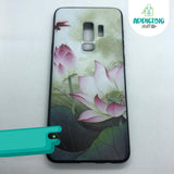 Case 3D Flores de Pantano Samsung Serie S