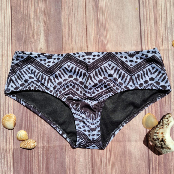 Bottom de Bikini CIntura Alta Niña DESIRE ZigZag