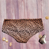 Bottom de Bikini CIntura Alta Niña DESIRE Leopardo