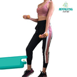 Conjunto Deportivo Pants, Top y Chumpa Rosa