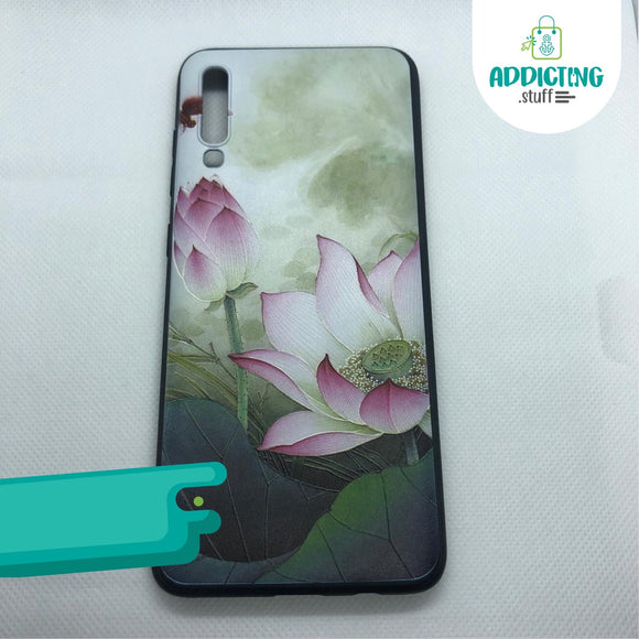 Case 3D Flores de Pantano Samsung Serie A