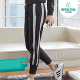 Conjunto Deportivo Pants, Top y Chumpa Negro