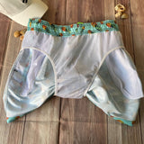 Traje de baño Caballero Short Aqua Flamingos