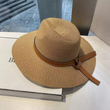 Sombrero Khaki con Cincho Café Largo