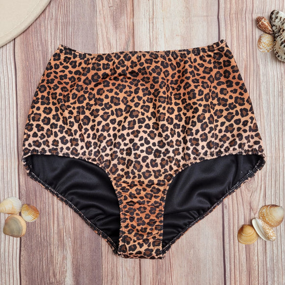 Bottom de Bikini Cintura Alta DESIRE Leopardo DAMA