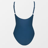 Monokini Tirantes Azul Cruce Frontal