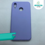 Case Silicón Morado Soft Liquid Huawei Serie Y