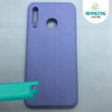 Case Silicón Morado Soft Liquid Huawei Serie P