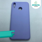 Case Silicón Morado Soft Liquid Huawei Serie Y