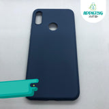 Case Silicón Azul Soft Liquid Huawei