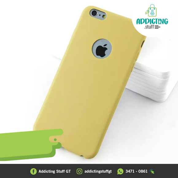 Case de Silicon color Amarillo