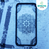 Case Mandala Negro Iphone (Oferta)