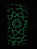 Case Flor Luminosa Negra Iphone (Oferta)