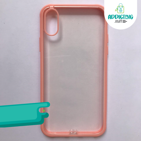 Case iPhone Transparente-Rosa