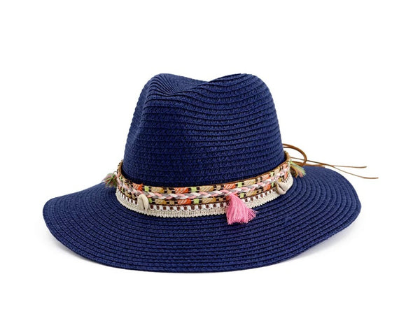 Sombrero de playa Azul