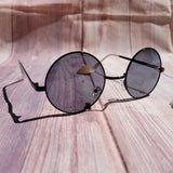 Gafas de Sol Aro Redondo Negro