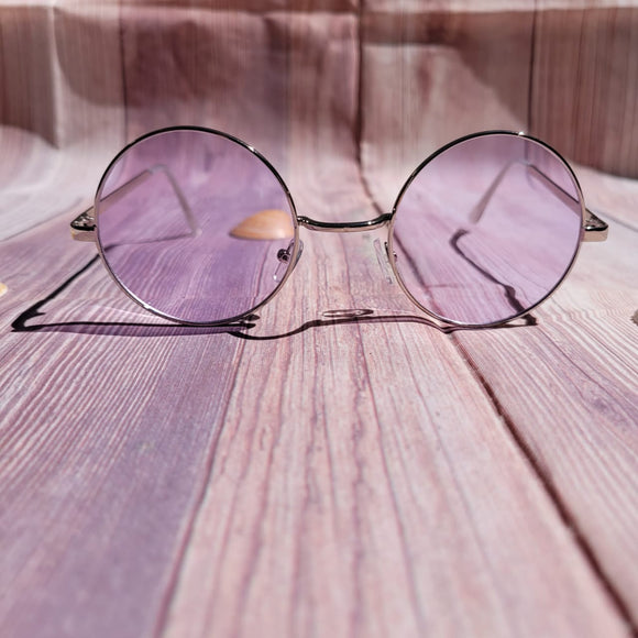 Gafas de Sol Aro Redondo Lila