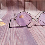 Gafas de Sol Aro Redondo Lila