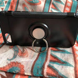 Case con Anillo Sujetador Negro Huawei (Oferta)