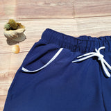 Short Bordes Redondos Blanco DESIRE Dama Azul