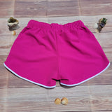 Short Bordes Redondos Blancos DESIRE Dama Fucsia