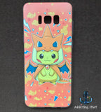 Case Pikachú Cosplay Charizard Samsung S8 Plus (Oferta)