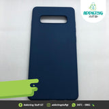 Case Silicón Azul Soft Liquid Samsung