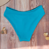 Bottom de Bikini DESIRE Traslapado Aqua DAMA