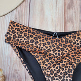 Bottom de Bikini DESIRE Traslapado Leopardo DAMA