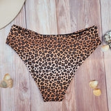 Bottom de Bikini DESIRE Traslapado Leopardo DAMA