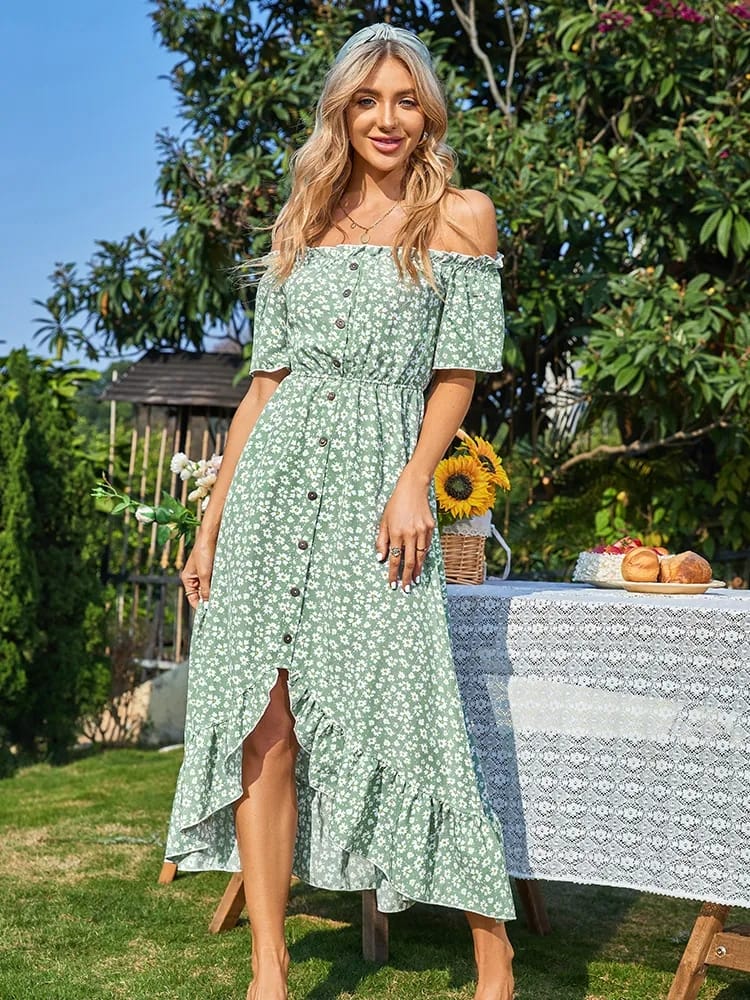 Vestidos Casuales Vestidos Floreados De Moda 2020 Vestidos